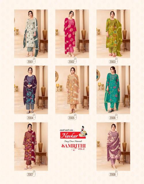 Navkar Samrithi Vol 2 Catalog wholesale kurtis shopping in surat - Sanvari Fashion