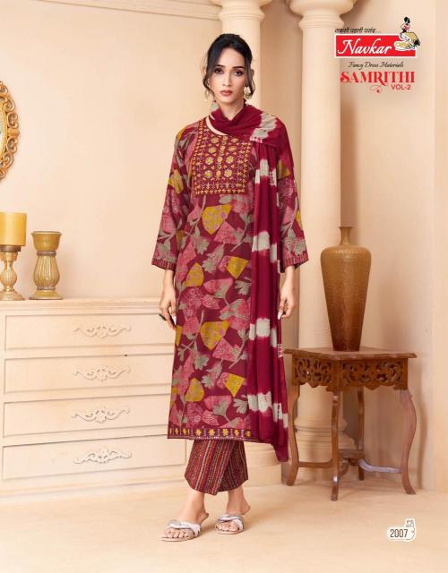 Navkar Samrithi Vol 2 Catalog wholesale kurtis shopping in surat - Sanvari Fashion