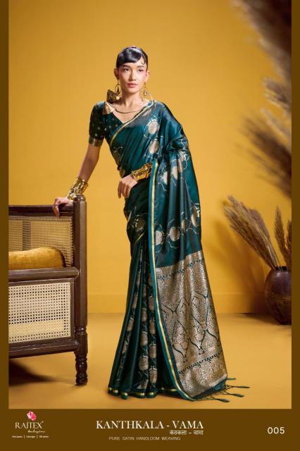 Rajtex Kanthkala Vama catalog wholesale dealers in surat for sarees - Sanvari Fashion