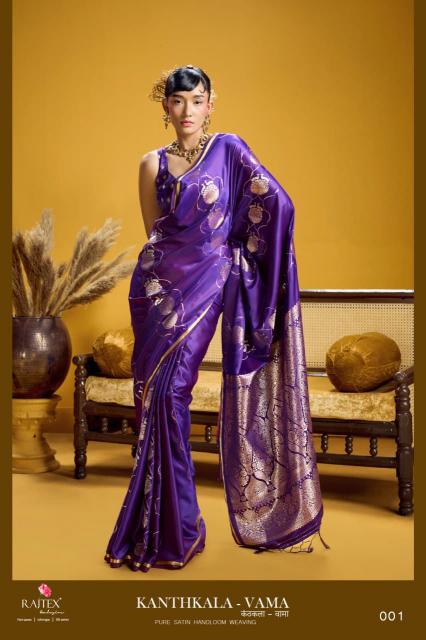 Rajtex Kanthkala Vama catalog wholesale dealers in surat for sarees - Sanvari Fashion