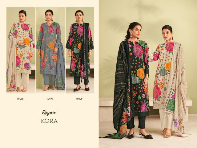 Reyna Kora Catalog wholesale salwar kameez dealers - Sanvari Fashion