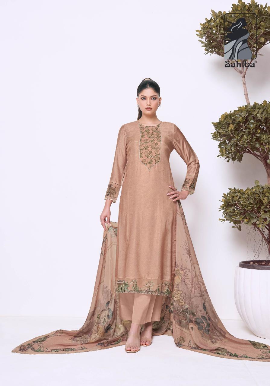 Sahiba Madhulika catalog wholesale salwar kameez market in kolkata - Sanvari Fashion