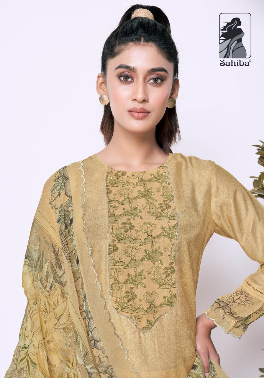 Sahiba Madhulika catalog wholesale salwar kameez market in kolkata - Sanvari Fashion
