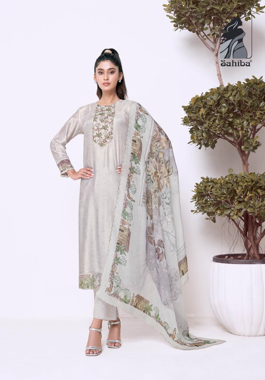 Sahiba Madhulika catalog wholesale salwar kameez market in kolkata - Sanvari Fashion