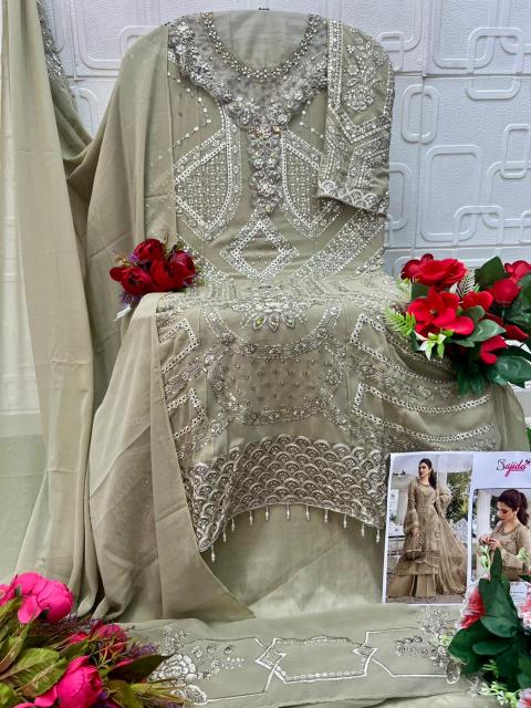 Sajida 1170 catalog original pakistani suits wholesale india - Sanvari Fashion