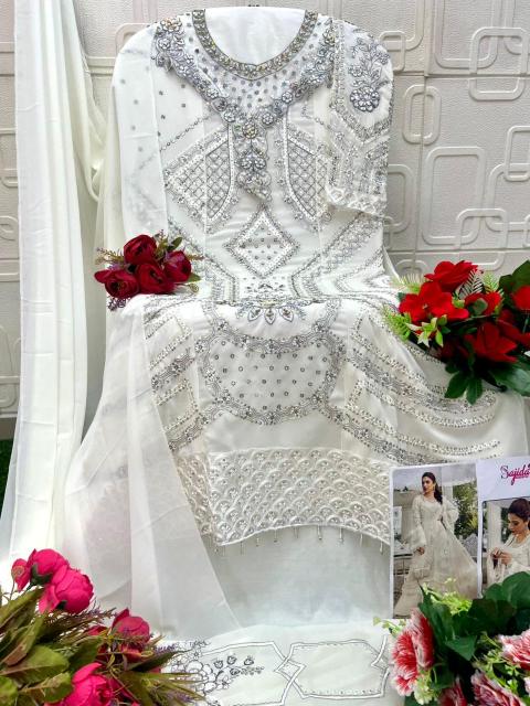 Sajida 1170 catalog original pakistani suits wholesale india - Sanvari Fashion