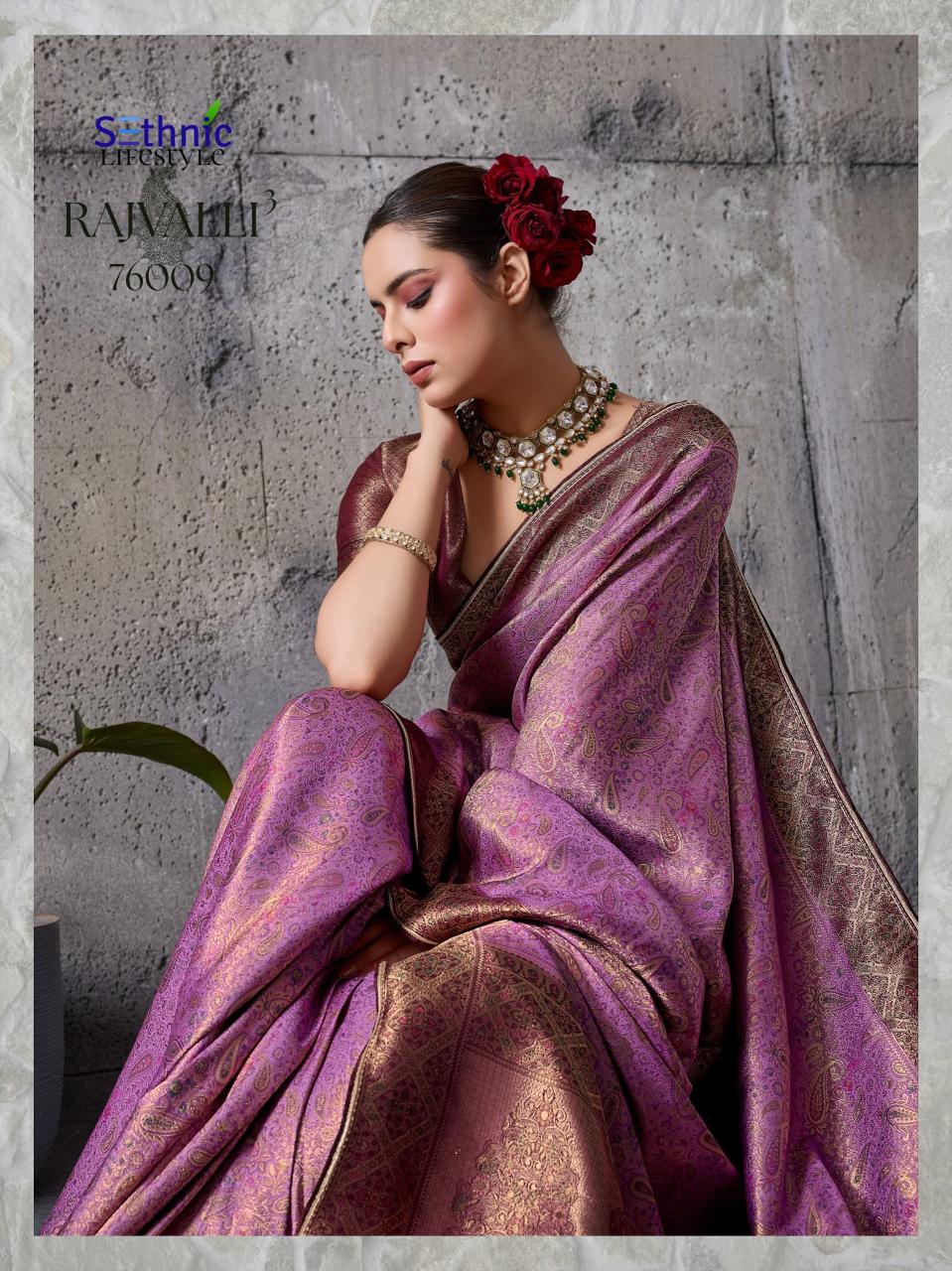 Sethnic Rajvalli vol 3 catalog kanjivaram saree wholesale market in mumbai - Sanvari Fashion