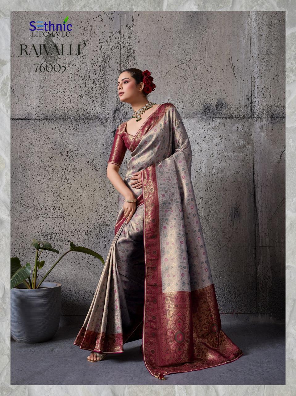 Sethnic Rajvalli vol 3 catalog kanjivaram saree wholesale market in mumbai - Sanvari Fashion