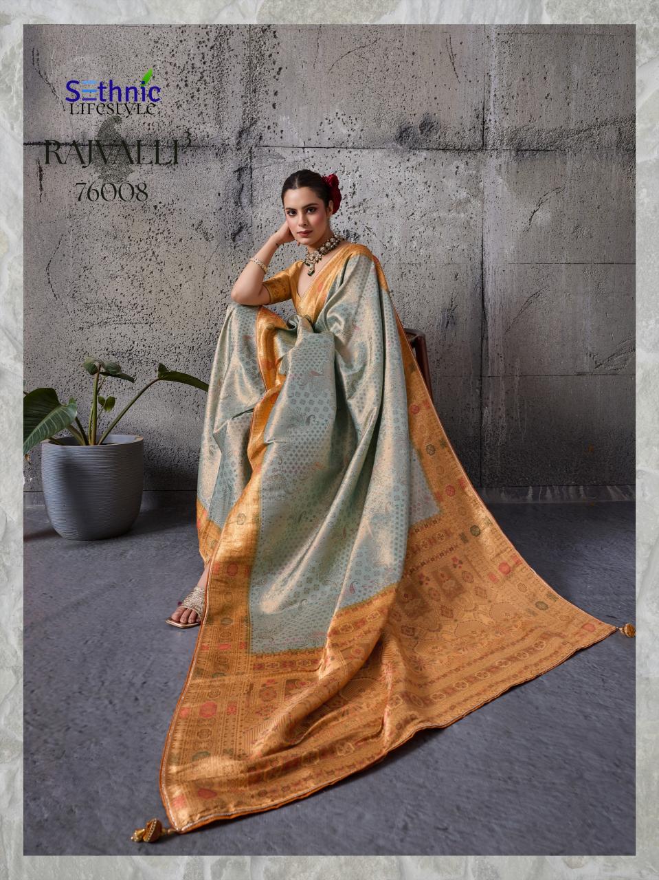 Sethnic Rajvalli vol 3 catalog kanjivaram saree wholesale market in mumbai - Sanvari Fashion