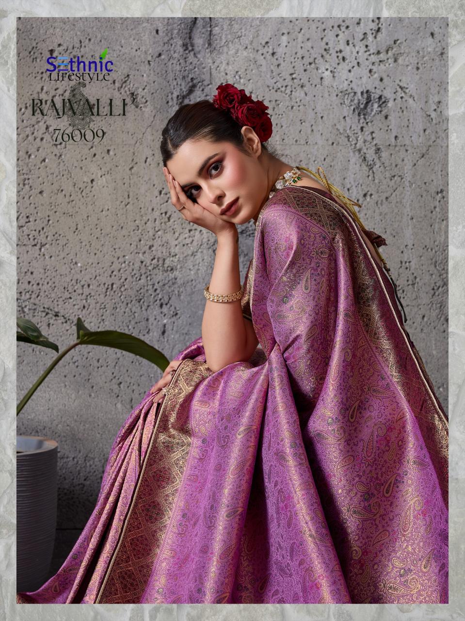 Sethnic Rajvalli vol 3 catalog kanjivaram saree wholesale market in mumbai - Sanvari Fashion