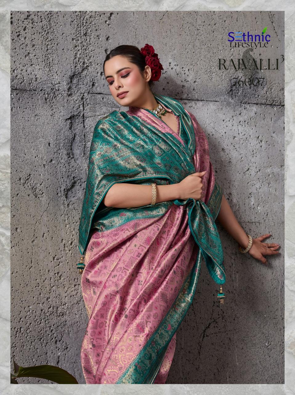 Sethnic Rajvalli vol 3 catalog kanjivaram saree wholesale market in mumbai - Sanvari Fashion