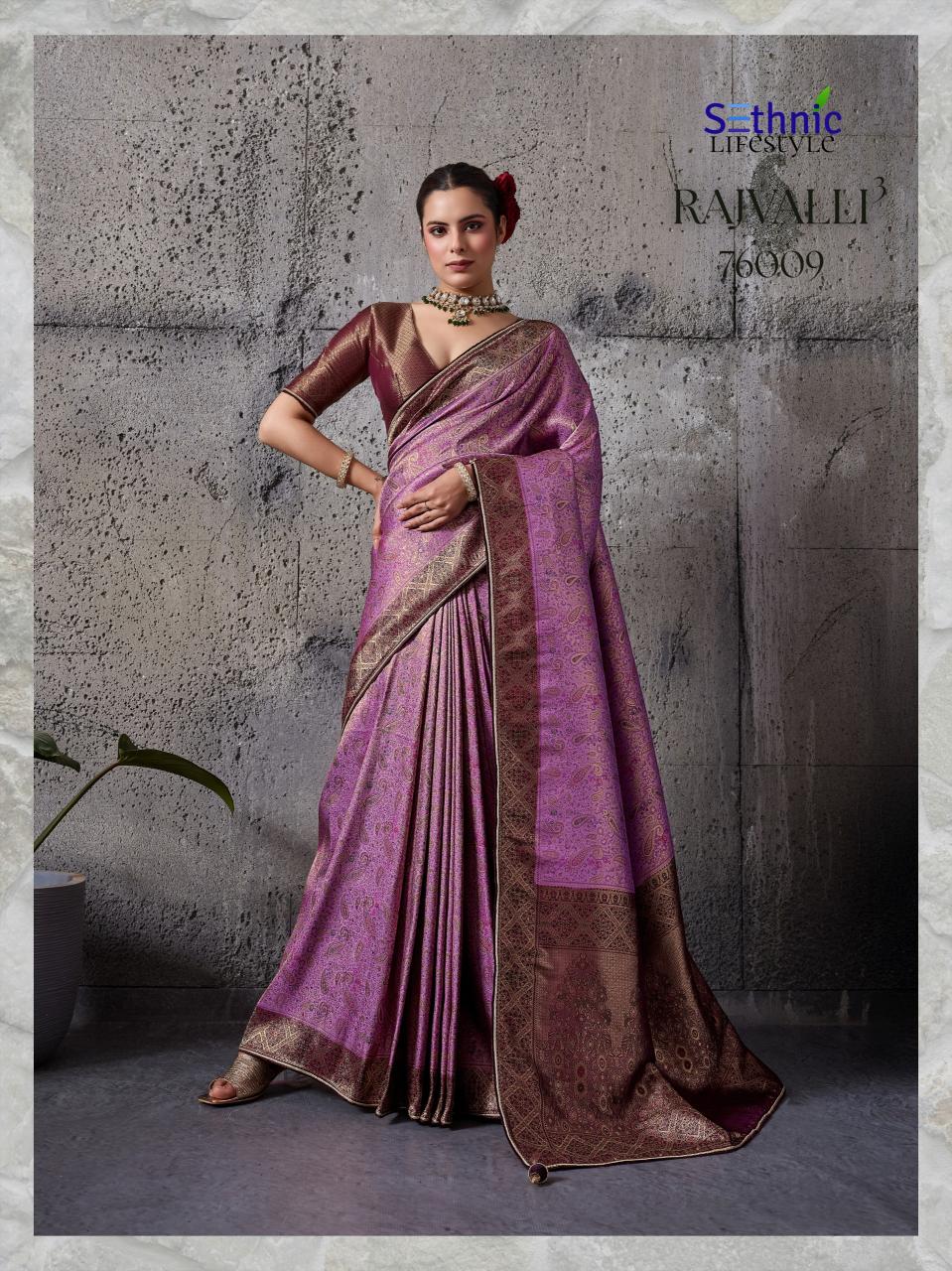 Sethnic Rajvalli vol 3 catalog kanjivaram saree wholesale market in mumbai - Sanvari Fashion