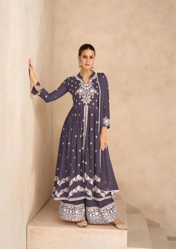 Vamika Lakhnavi Vol 6 gold (D.NO.1031V To 1031Z) catalog wholesale market for lucknowi kurtis - Sanvari Fashion