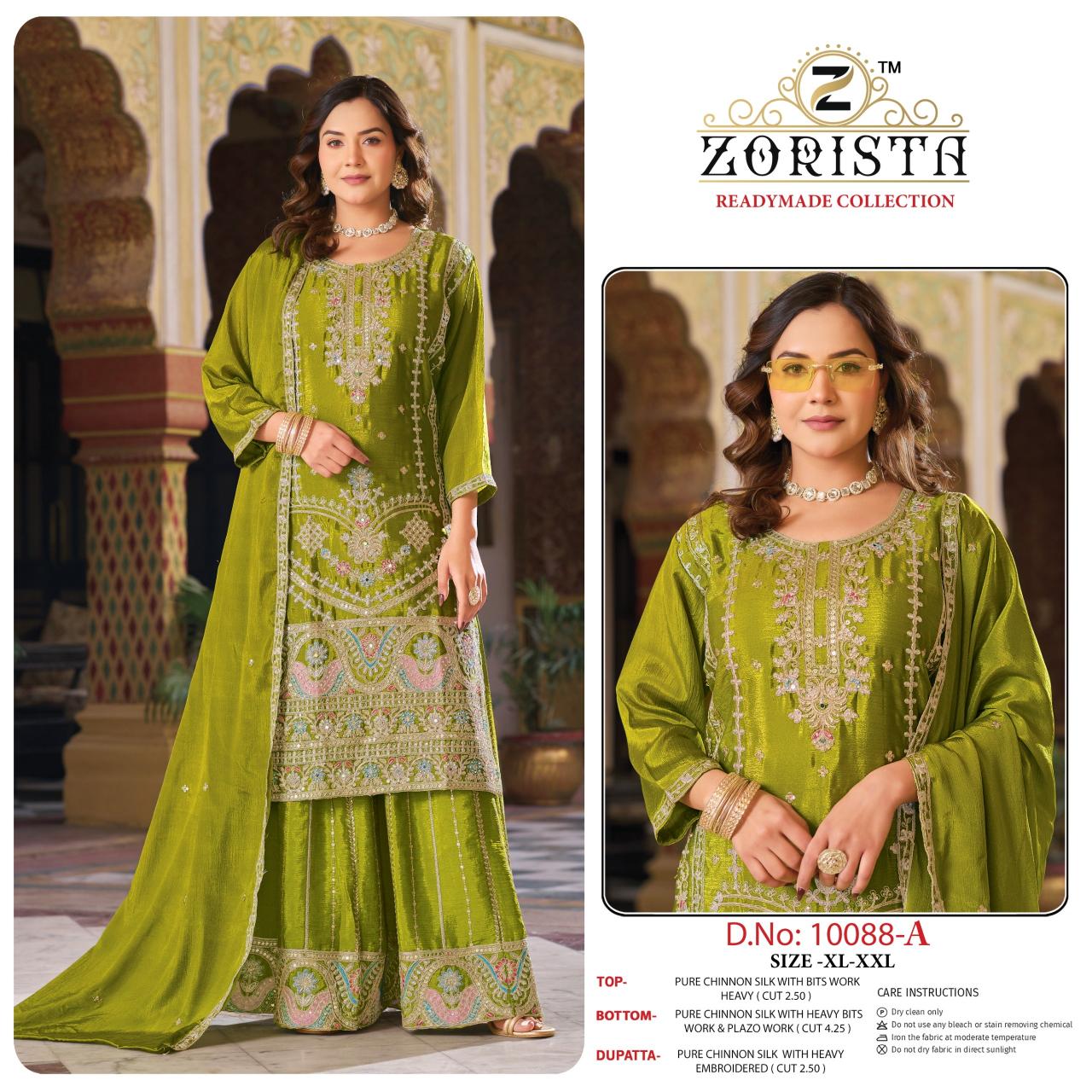 Zorista 10080 catalog wholesale pakistani suits online - Sanvari Fashion