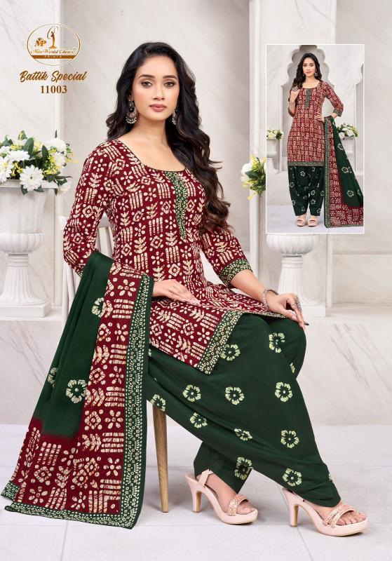Miss World Batik Special Vol-10 – Readymade Patiyala Dress - Wholesale Catalog - Sanvari Fashion
