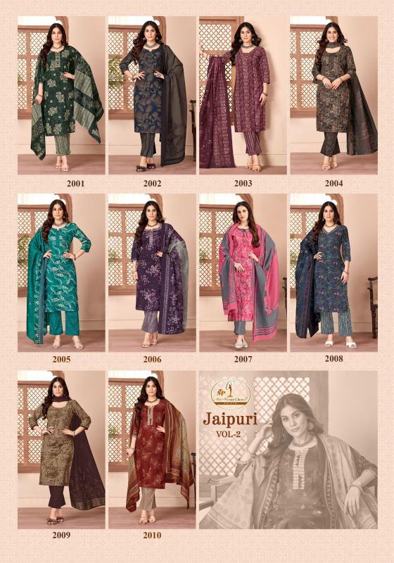 Miss World Jaipuri Vol-2 – Kurti Pant With Dupatta - Wholesale Catalog - Sanvari Fashion