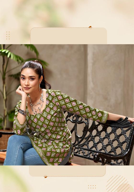 Miss World Khushi Vol-3 – Short Tops - Wholesale Catalog - Sanvari Fashion
