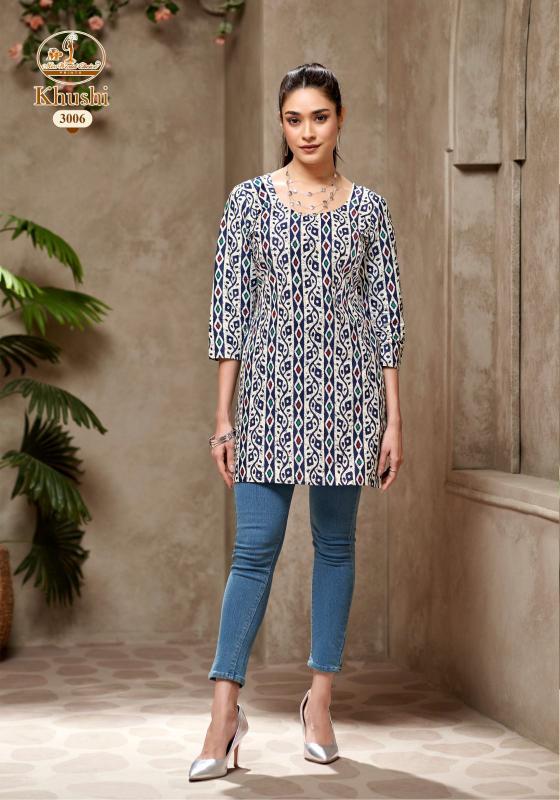 Miss World Khushi Vol-3 – Short Tops - Wholesale Catalog - Sanvari Fashion