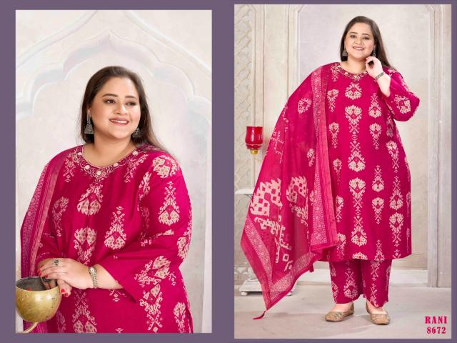 Moksh International Plus Size Glory VOL- 3 Affordable kurtis in Pune - Sanvari Fashion