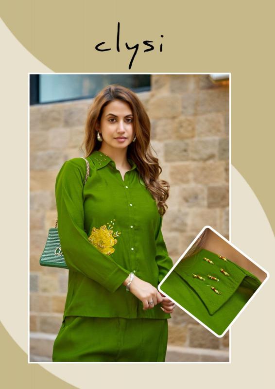 Clysi Zaira catalog co ord sets womens - Sanvari Fashion
