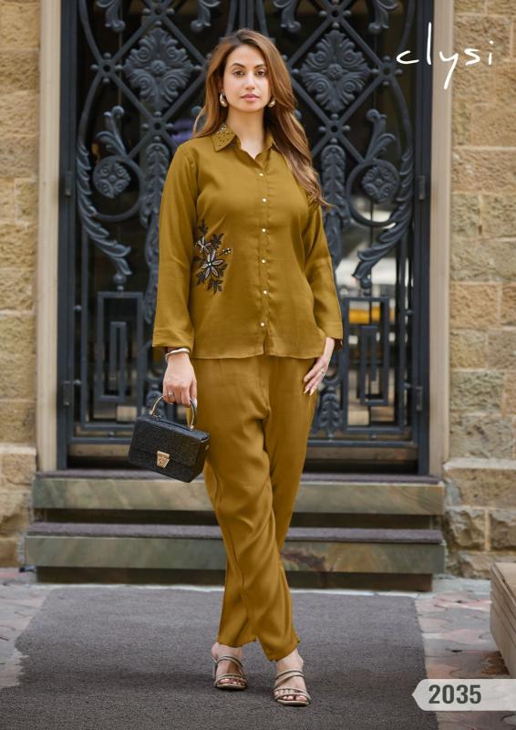 Clysi Zaira catalog co ord sets womens - Sanvari Fashion