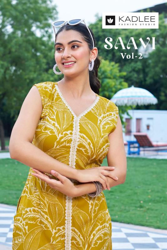 Kadlee Saavi vol 2 Catalog trendy co ord set  - Sanvari Fashion