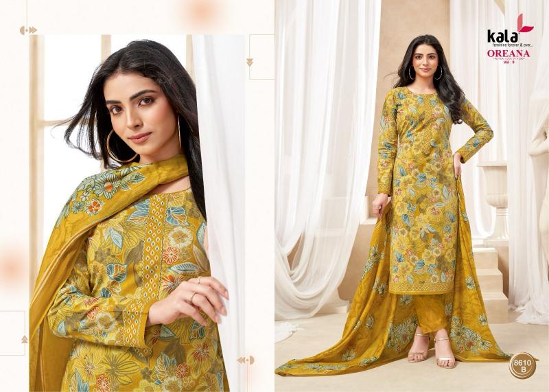 Kala Oreana Vol-9 – Dress Material - Wholesale Catalog - Sanvari Fashion