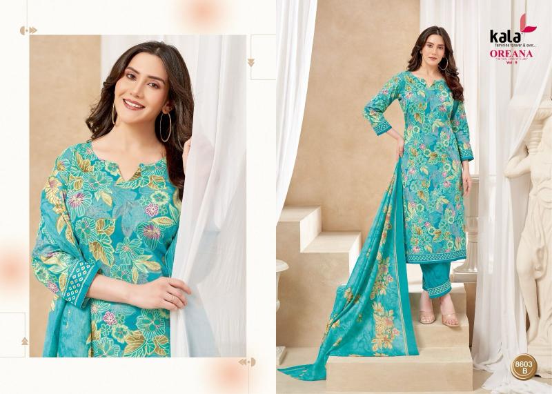 Kala Oreana Vol-9 – Dress Material - Wholesale Catalog - Sanvari Fashion