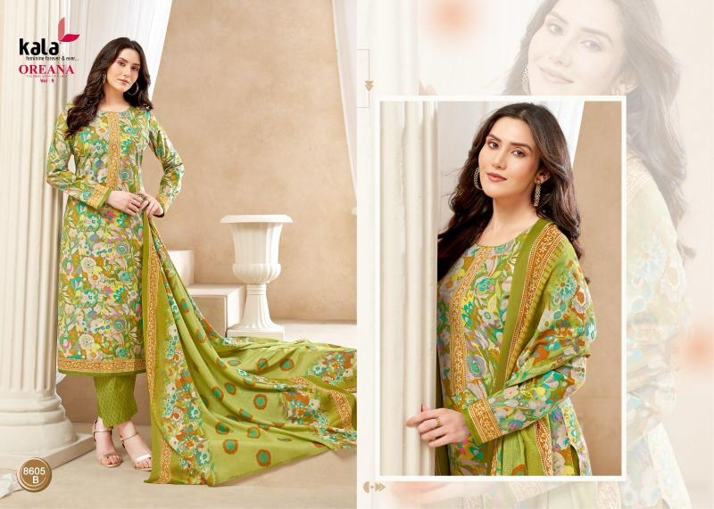 Kala Oreana Vol-9 – Dress Material - Wholesale Catalog - Sanvari Fashion