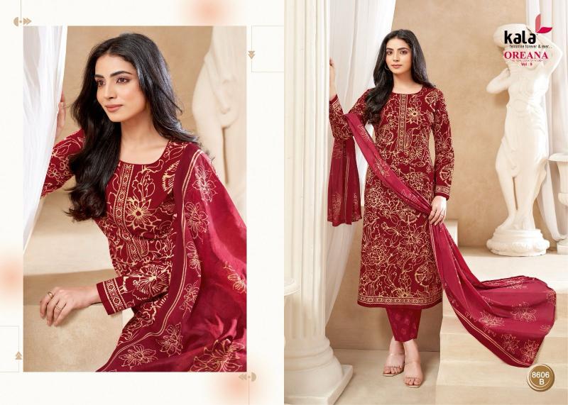 Kala Oreana Vol-9 – Dress Material - Wholesale Catalog - Sanvari Fashion