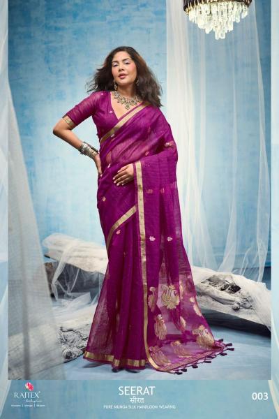 Rajtex Seerat catalog surat wholesale sarees online shopping - Sanvari Fashion