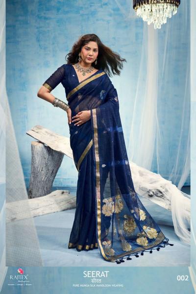 Rajtex Seerat catalog surat wholesale sarees online shopping - Sanvari Fashion