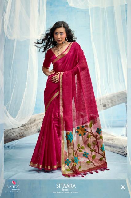 Rajtex Sitaara catalog ahmedabad wholesale saree market - Sanvari Fashion