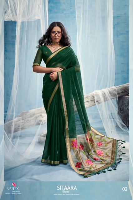 Rajtex Sitaara catalog ahmedabad wholesale saree market - Sanvari Fashion