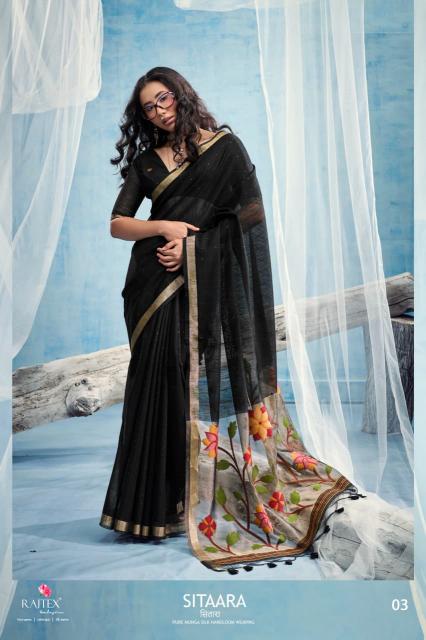 Rajtex Sitaara catalog ahmedabad wholesale saree market - Sanvari Fashion