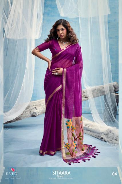Rajtex Sitaara catalog ahmedabad wholesale saree market - Sanvari Fashion