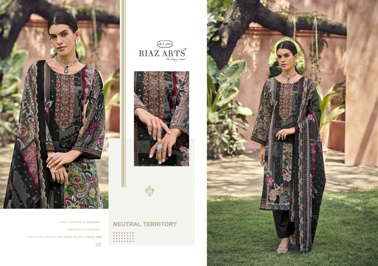 Riaz Arts Musafir 101 to 104 catalog surat dress material market online - Sanvari Fashion