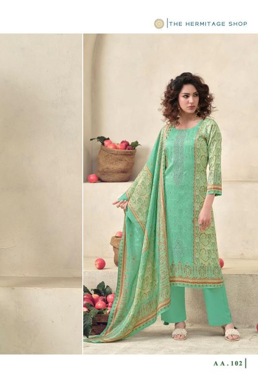 The Hermitage Shop Aaranya vol 5 catalog wholesale salwar kameez online - Sanvari Fashion