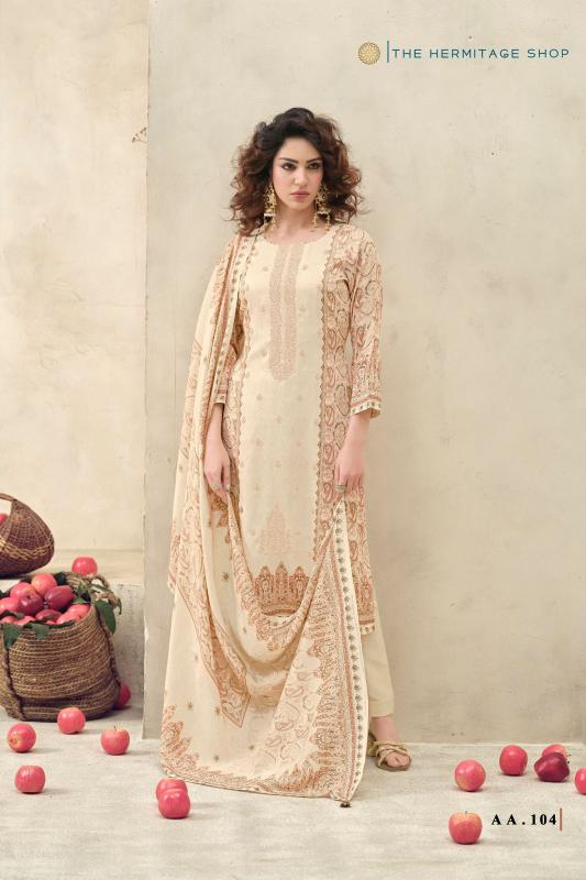 The Hermitage Shop Aaranya vol 5 catalog wholesale salwar kameez online - Sanvari Fashion