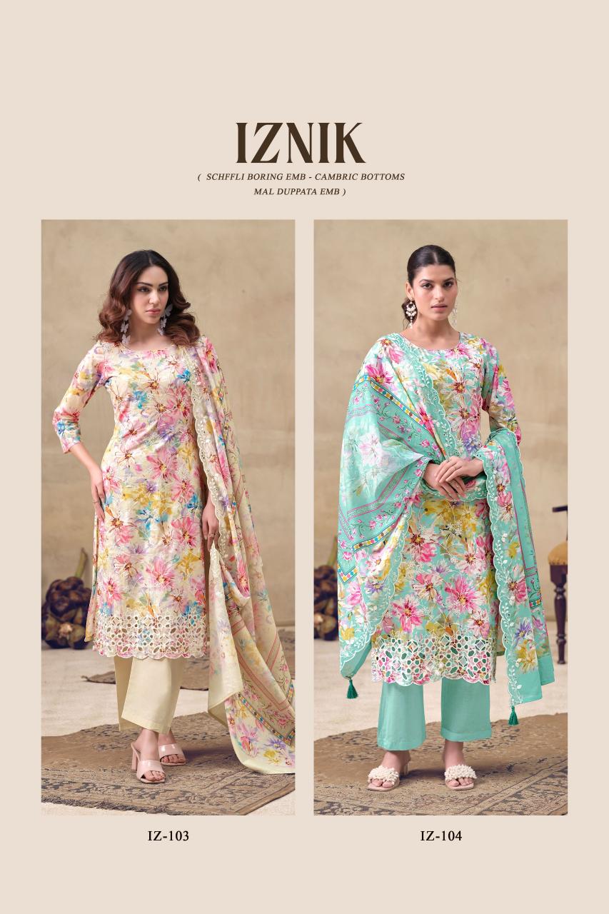 The Hermitage Shop Iznik catalog wholesale salwar kameez surat - Sanvari Fashion