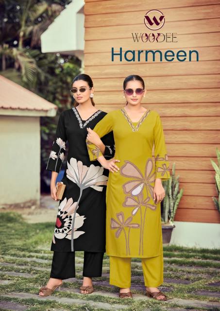 Woodee Harmeen catalog co ord set in surat manafacture - Sanvari Fashion