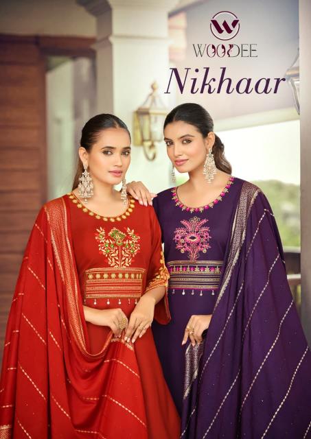 Woodee Nikhaar catalog best kurti wholesale market in india - Sanvari Fashion