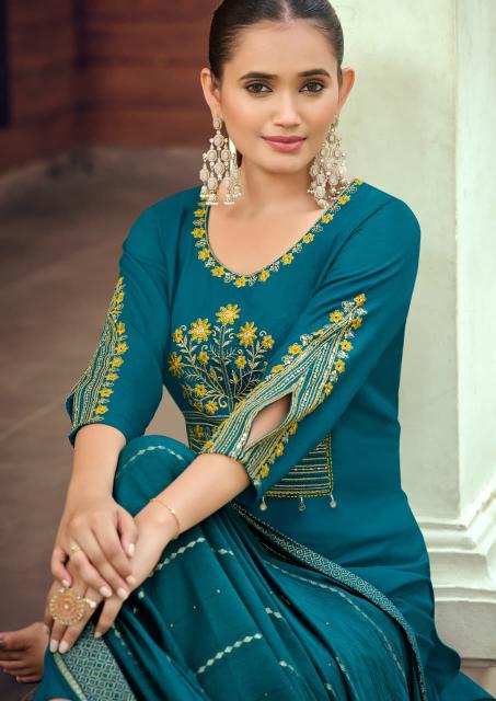 Woodee Nikhaar catalog best kurti wholesale market in india - Sanvari Fashion