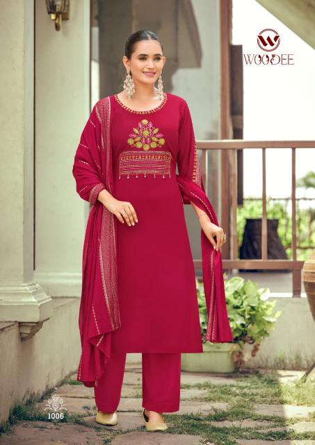 Woodee Nikhaar catalog best kurti wholesale market in india - Sanvari Fashion