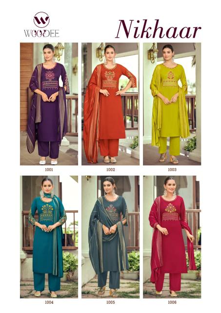 Woodee Nikhaar catalog best kurti wholesale market in india - Sanvari Fashion