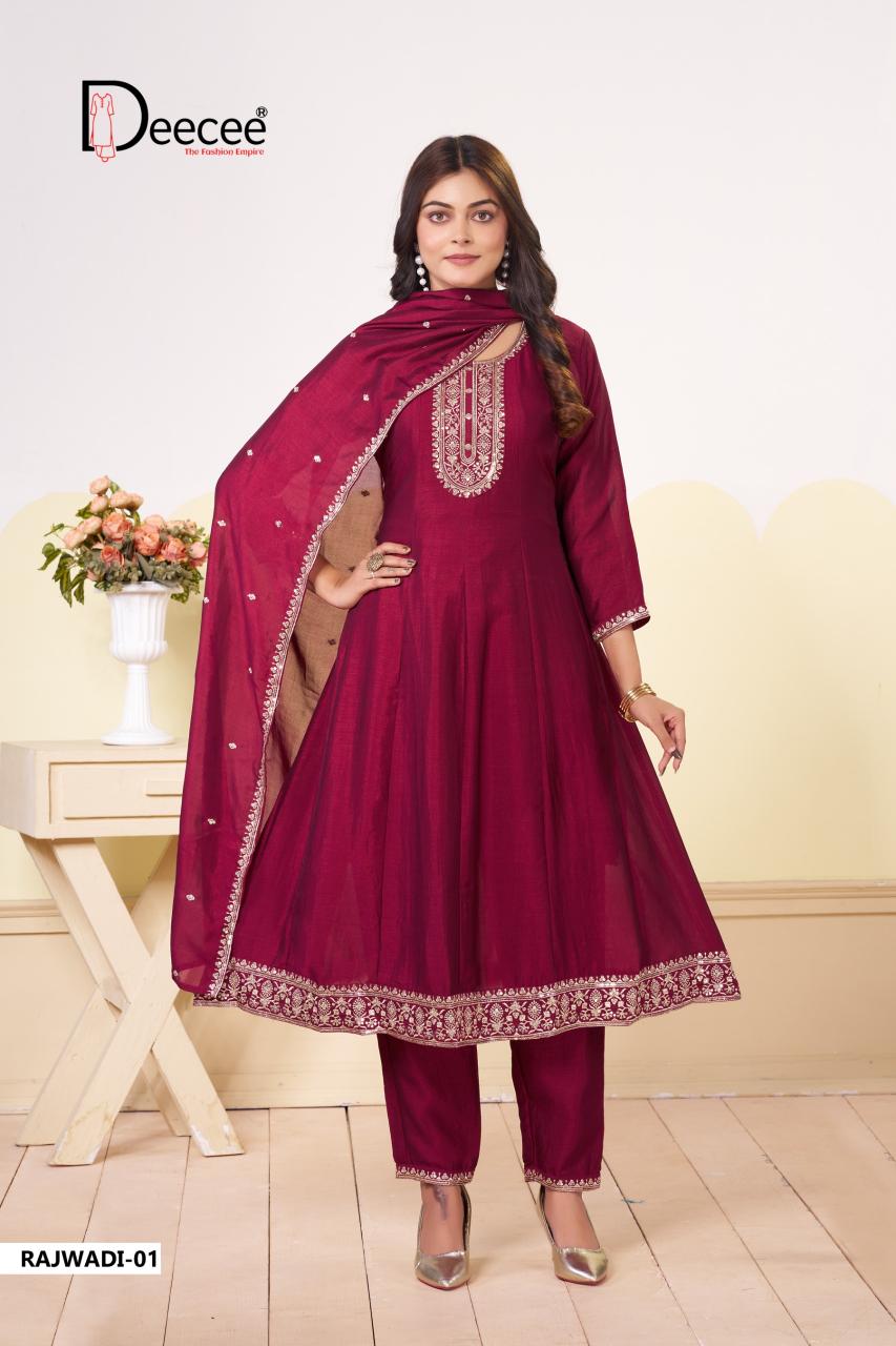 Deecee Rajwadi catalog top best designer kurti wholesale shop in mumbai - Sanvari Fashion