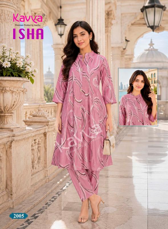 Kavya Isha vol 2 catalog coord set wholesale market - Sanvari Fashion
