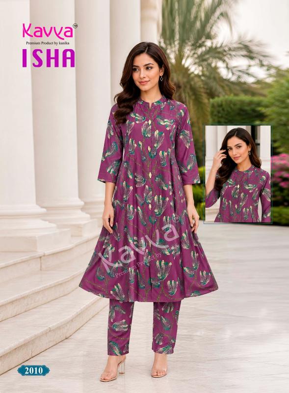 Kavya Isha vol 2 catalog coord set wholesale market - Sanvari Fashion