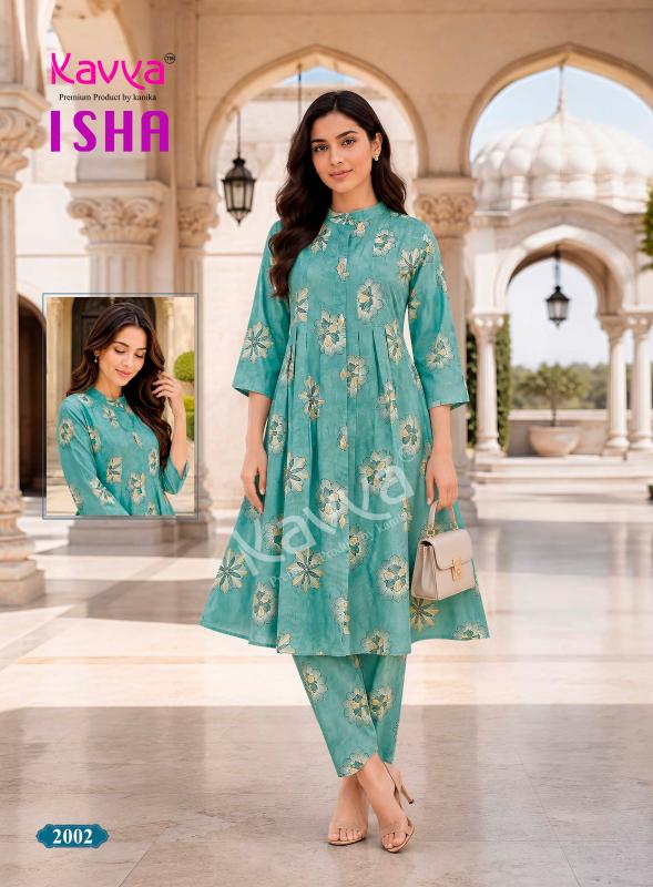 Kavya Isha vol 2 catalog coord set wholesale market - Sanvari Fashion