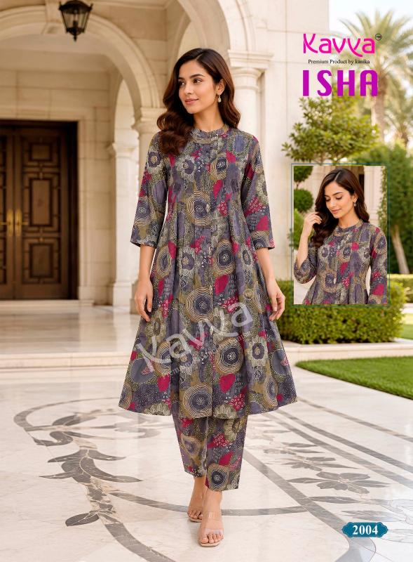 Kavya Isha vol 2 catalog coord set wholesale market - Sanvari Fashion